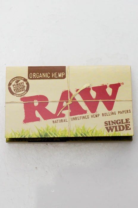 Organic Hemp Rolling Papers Single Wide Single Window